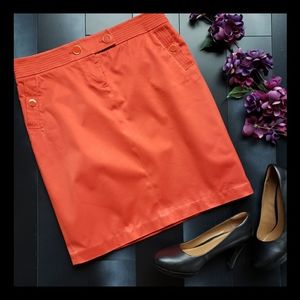 J.Crew Sateen Sailor Pencil Skirt